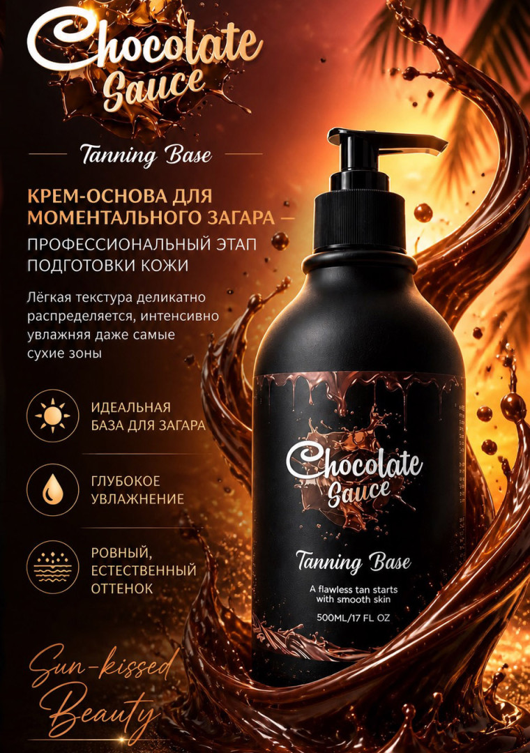 Крем-основа Chocolate Sauce/TANNING BASE ОТ CHOCOLATE SAUCE